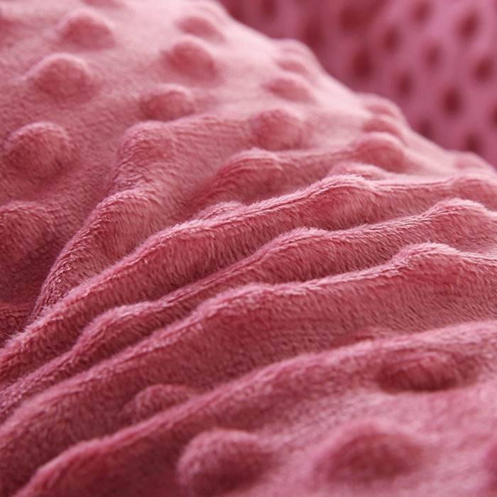 91家纺网 家纺一手货源 找家纺 永光家居 2025新款孕妇枕U型 绒豆豆红靠枕抱枕床头靠枕