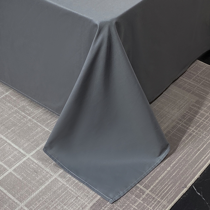 91家纺网 家纺一手货源 找家纺 金鑫汇家纺 2025新款长绒棉提花小方格系列四件套单品系列-四件套 深灰（新拍）