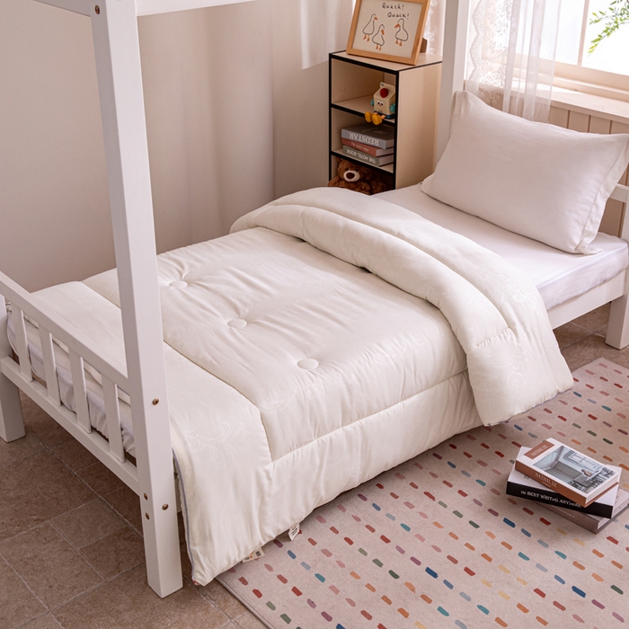 91家纺网 家纺一手货源 找家纺 （总）凌云家纺 2025新款亲肤棉提花大豆被春秋被冬被学生大豆被被子被芯