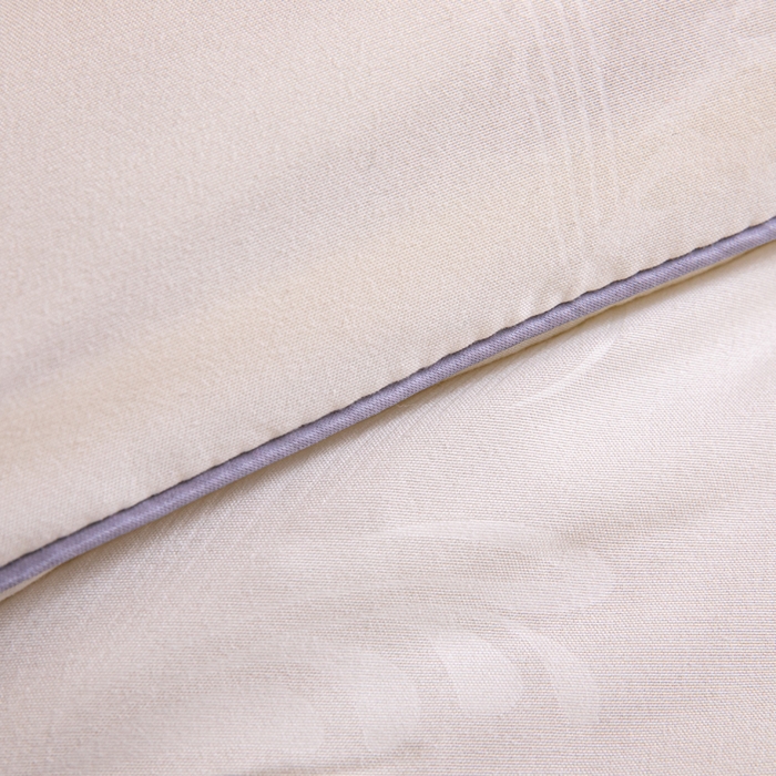 91家纺网 家纺一手货源 找家纺 凌云家纺 2025新款亲肤棉提花大豆被春秋被冬被学生大豆被被子被芯 米黄