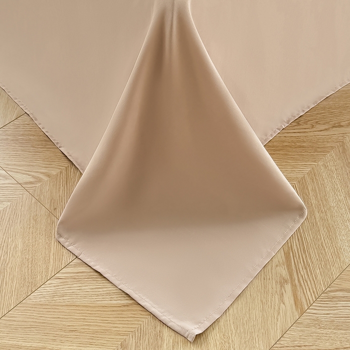 91家纺网 家纺一手货源 找家纺 十一家居 2025春夏新款ins风A类亲肤水洗棉贝壳绣格子四件套——暮光系列 蜜粉小格