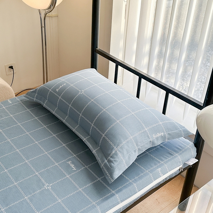 91家纺网 家纺一手货源 找家纺 凌云2025新款13372全棉枕套儿童学生成人枕头套 未来之星