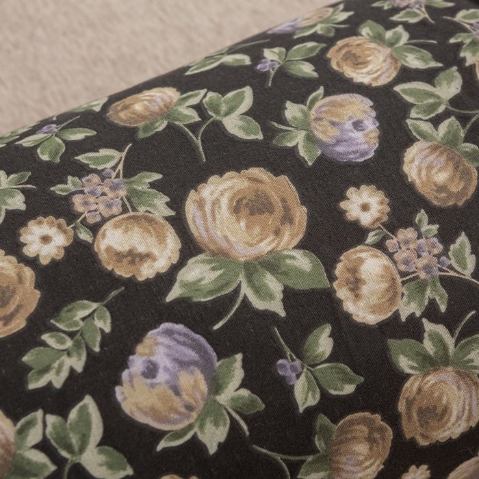 91家纺网 家纺一手货源 找家纺 萌番宝 2025新款小清新全棉纯棉兔耳全荞麦皮壳枕头护颈椎助睡眠硬枕头枕芯 双层纱荞麦枕—繁花似锦 50x18x10cm/只