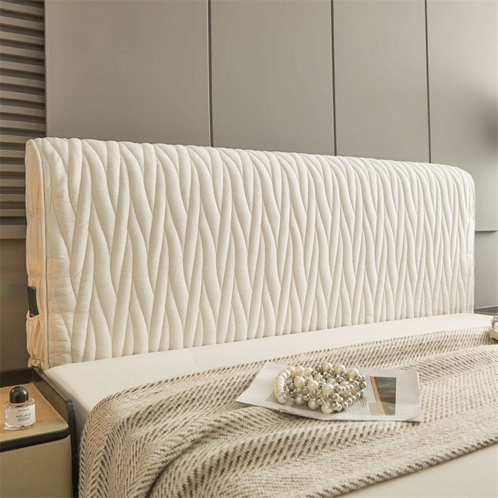 91家纺网 家纺一手货源 找家纺 （总）情恒家纺 2025新款老粗布加厚双面可用全包床头罩