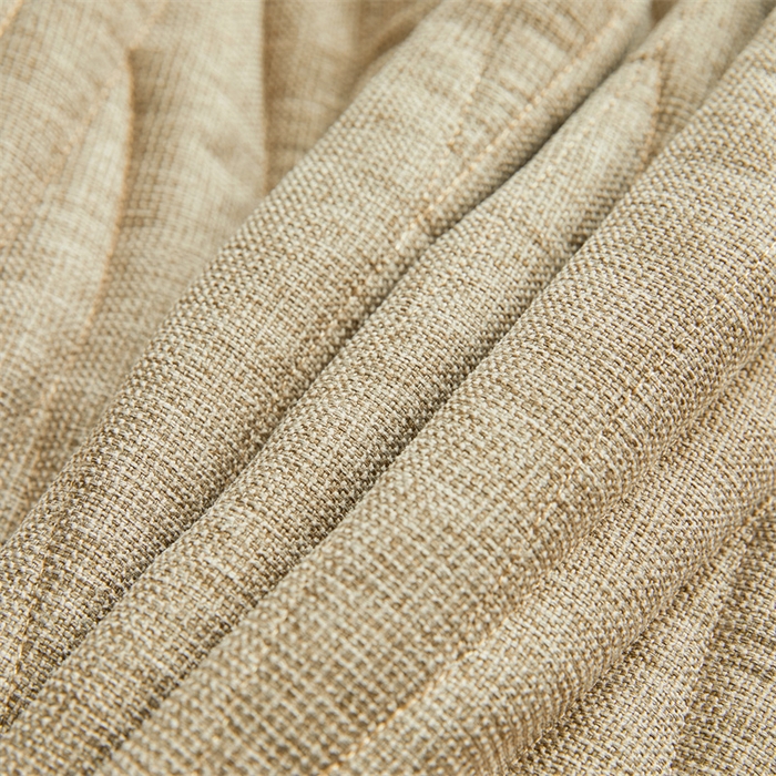 91家纺网 家纺一手货源 找家纺 情恒家纺 2025新款老粗布加厚双面可用全包床头罩 老粗布-茶色咖