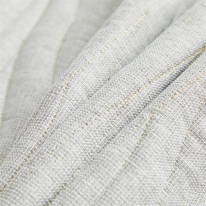 91家纺网 家纺一手货源 找家纺 情恒家纺 2025新款老粗布加厚双面可用全包床头罩 老粗布-月光灰