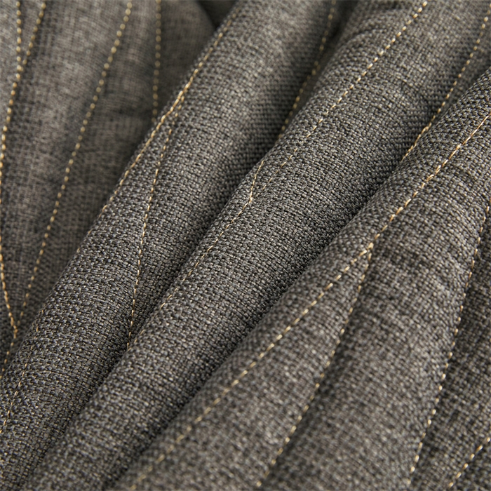 91家纺网 家纺一手货源 找家纺 情恒家纺 2025新款老粗布加厚双面可用全包床头罩 老粗布-星辰灰