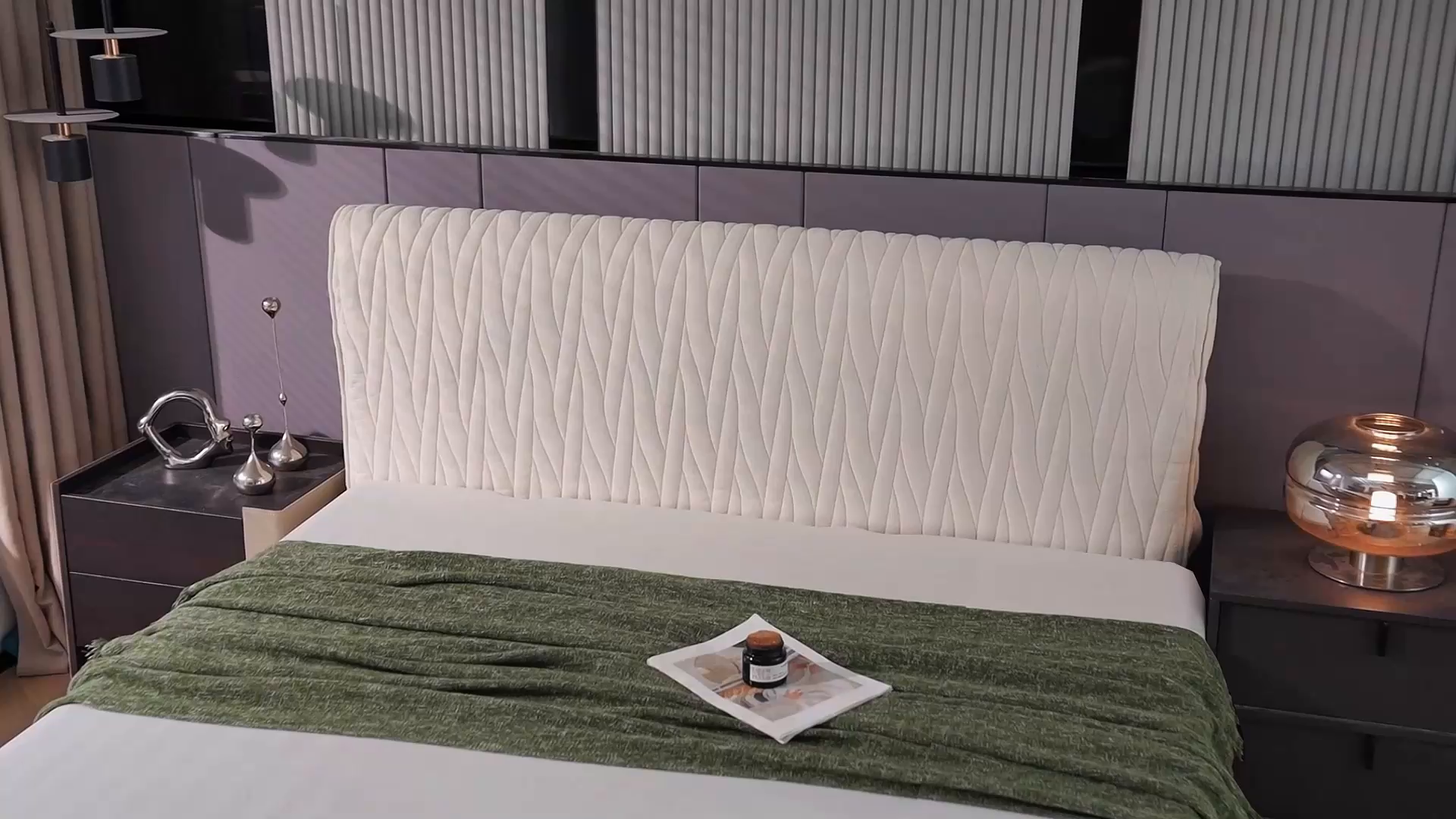 91家纺网 家纺一手货源 找家纺 （总）情恒家纺 2025新款老粗布加厚双面可用全包床头罩