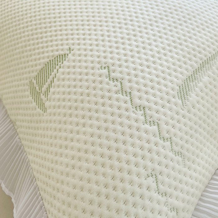 91家纺网 家纺一手货源 找家纺 雨彤家纺 2025新款冰豆豆蕾丝花边双人长枕套单品枕套枕套单件 一帆风顺-浅绿