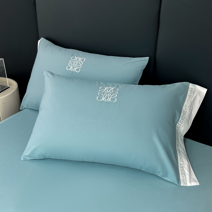 91家纺网 家纺一手货源 找家纺 （总）梧桐家居 2025春夏新款100%全棉13374跑量罗伊儿四件套（退货不退礼盒）