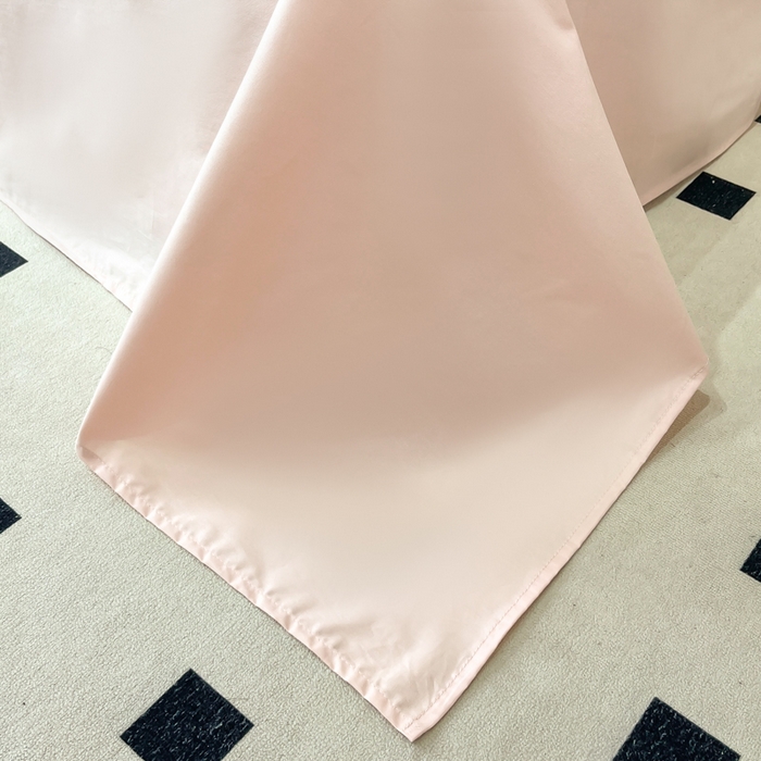 91家纺网 家纺一手货源 找家纺 梧桐家居 2025春夏新款全棉13374跑量罗伊儿四件套（退货不退礼盒） 罗伊儿-浅粉