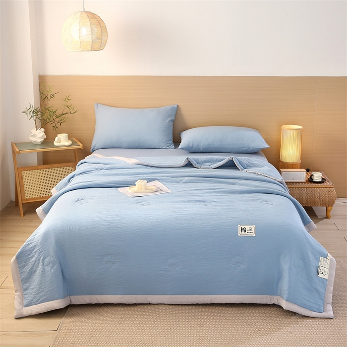 91家纺网 家纺一手货源 找家纺 （总）前程家纺 2025春夏纯色新疆棉花夏被夏凉被空调被