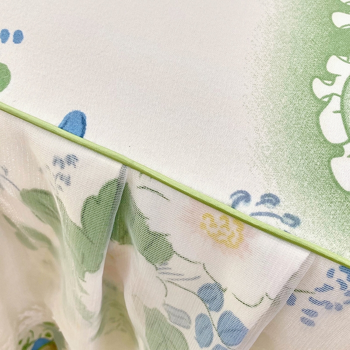 91家纺网 家纺一手货源 找家纺 雨彤家纺 2025新款高克重韩式公主风亲肤斜纹床裙单品床裙床裙单件 灵若花谷-公主风