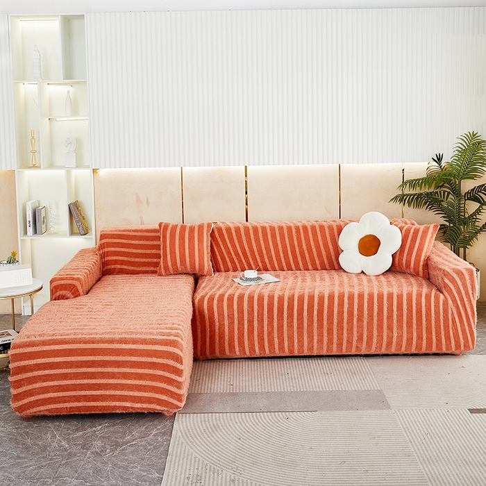 （总）逐日 2023新款雪尼尔羽毛系列沙发套