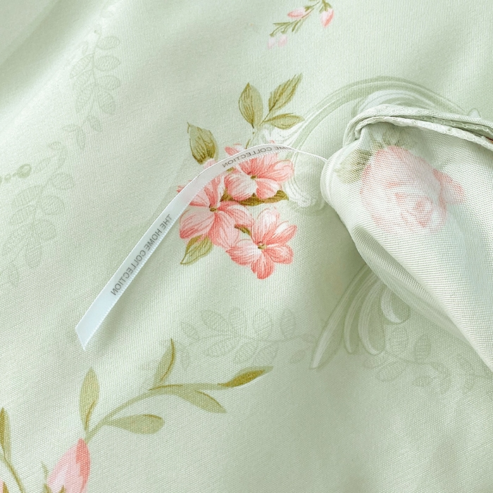 91家纺网 家纺一手货源 找家纺 雨彤家纺 2025新款高克重韩式公主风亲肤斜纹床裙单品床裙床裙单件 莱茵花畔-公主风