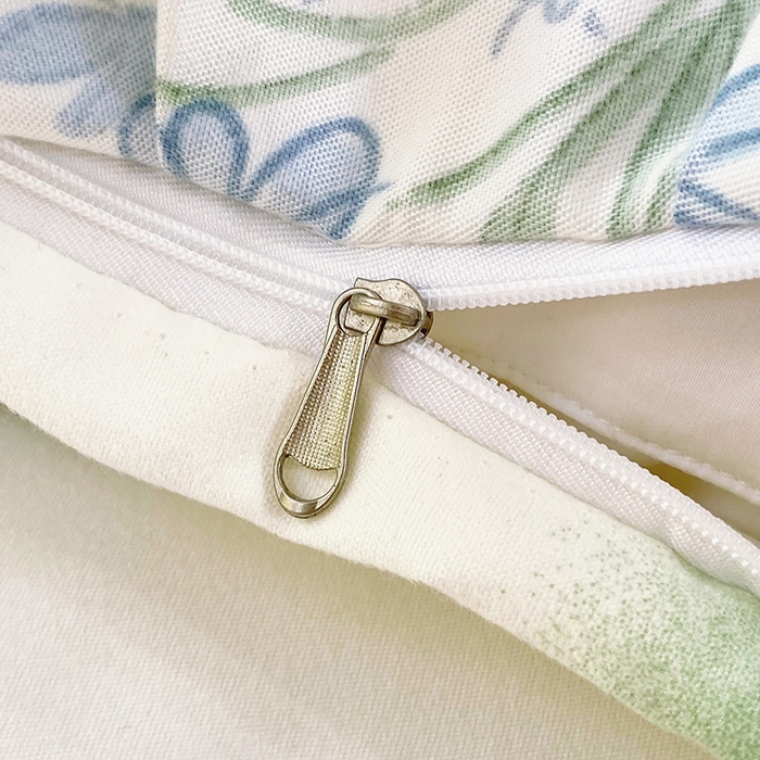 91家纺网 家纺一手货源 找家纺 雨彤家纺 2025新款高克重韩式公主风亲肤斜纹床裙四件套 灵若花谷-公主风