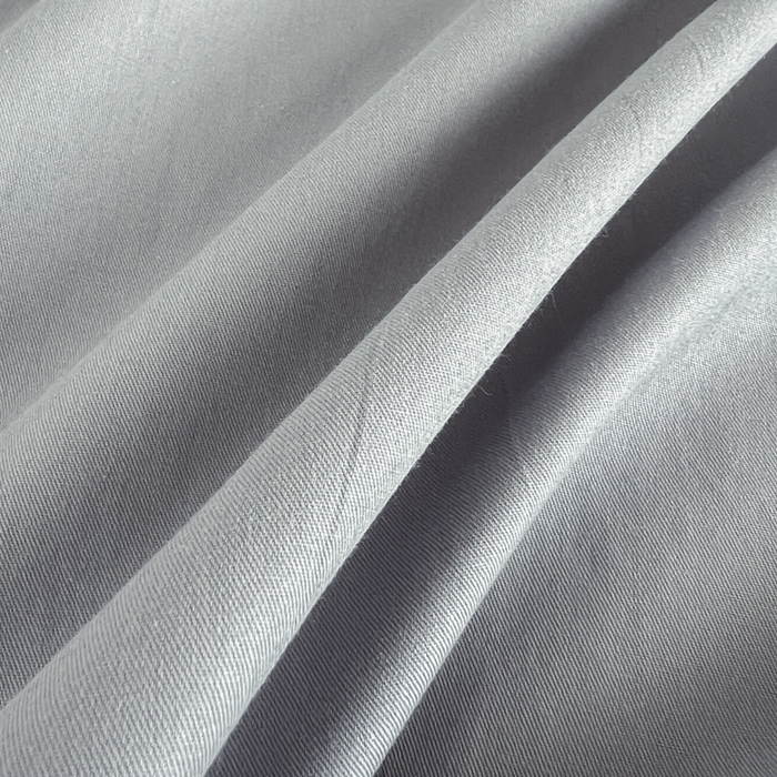 91家纺网 家纺一手货源 找家纺 眠博士 2025新款全棉纯棉40支双拼纯色四件套-学生款 全棉拼色-银灰色