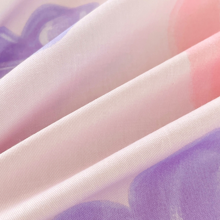 91家纺网 家纺一手货源 找家纺 锦润家纺2025新款全棉13372学生三件套纯棉宿舍六件套 玲珑花镜-粉