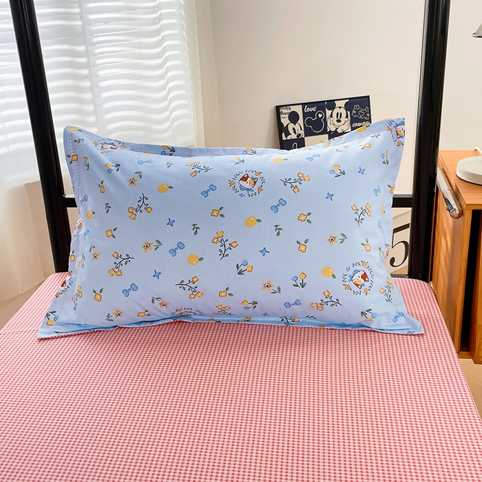 91家纺网 家纺一手货源 找家纺 锦润家纺2025新款全棉13372学生三件套纯棉宿舍六件套 花玉颜