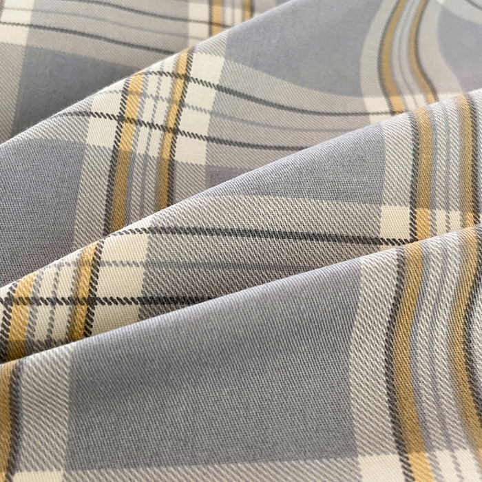 91家纺网 家纺一手货源 找家纺 锦润家纺2025新款全棉13372学生三件套纯棉宿舍六件套 泊雅-灰