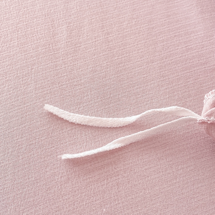 91家纺网 家纺一手货源 找家纺 梓之赫2025新款竹纤棉绣花四件套 绽放-樱花粉