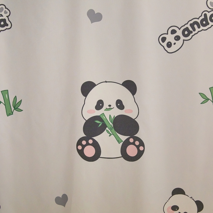 91家纺网 家纺一手货源 找家纺 博诺蚊帐 2025新款U型烤漆方顶坐床蚊帐 花园熊猫