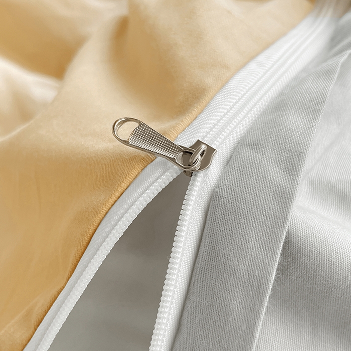 91家纺网 家纺一手货源 找家纺 锦润家纺2025新款13372全棉纯色双拼学生宿舍三件套六件套