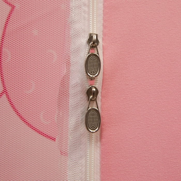 91家纺网 家纺一手货源 找家纺 （总）博诺蚊帐 2025新款U型烤漆方顶坐床蚊帐