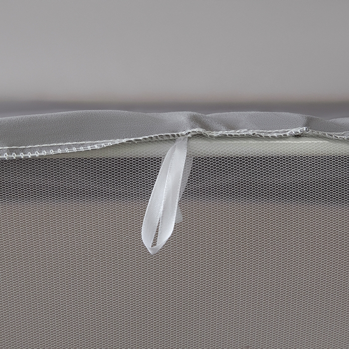 91家纺网 家纺一手货源 找家纺 博诺蚊帐 2025新款学生床遮光蚊帐 帕恰狗-灰