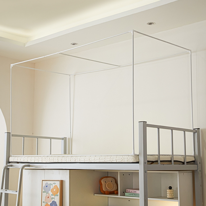 91家纺网 家纺一手货源 找家纺 博诺蚊帐 2025新款学生床遮光蚊帐 帕恰狗-蓝