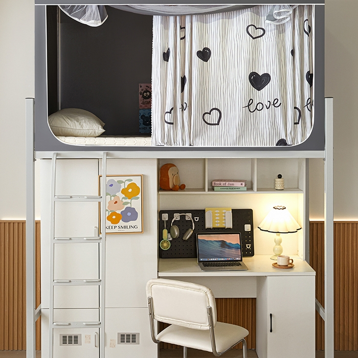 91家纺网 家纺一手货源 找家纺 博诺蚊帐 2025新款学生床遮光蚊帐 甜心宝贝