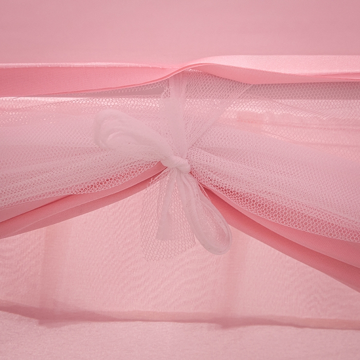 91家纺网 家纺一手货源 找家纺 博诺蚊帐 2025新款学生床遮光蚊帐 草莓熊