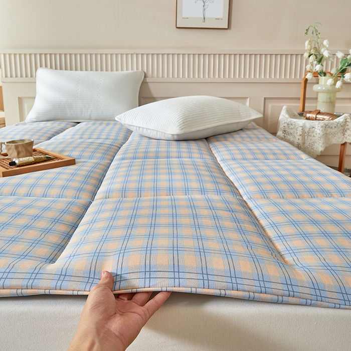 91家纺网 家纺一手货源 找家纺 梵希良品家纺 2025新款大豆纤维床垫A类水洗棉学生宿舍单人加厚床垫褥家用榻榻米软垫子