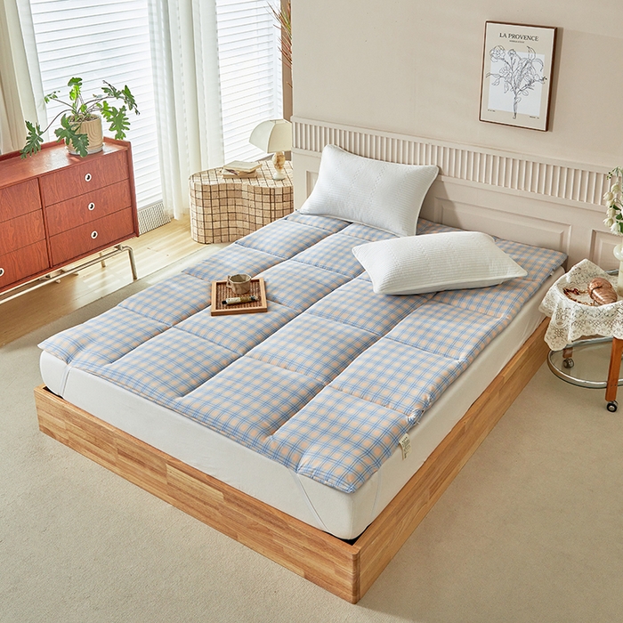 91家纺网 家纺一手货源 找家纺 梵希良品家纺 2025新款大豆纤维床垫A类水洗棉学生宿舍单人加厚床垫褥家用榻榻米软垫子