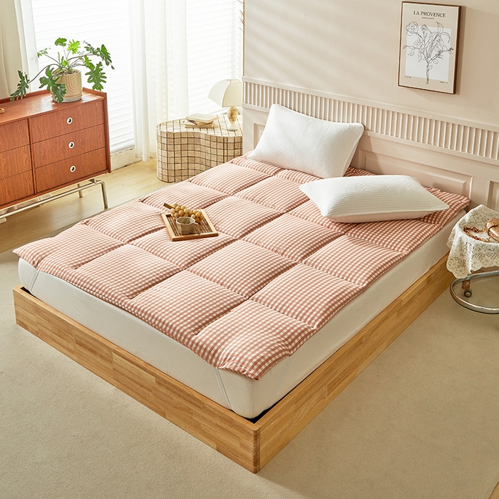 91家纺网 家纺一手货源 找家纺 梵希良品家纺 2025新款大豆纤维床垫A类水洗棉学生宿舍单人加厚床垫褥家用榻榻米软垫子