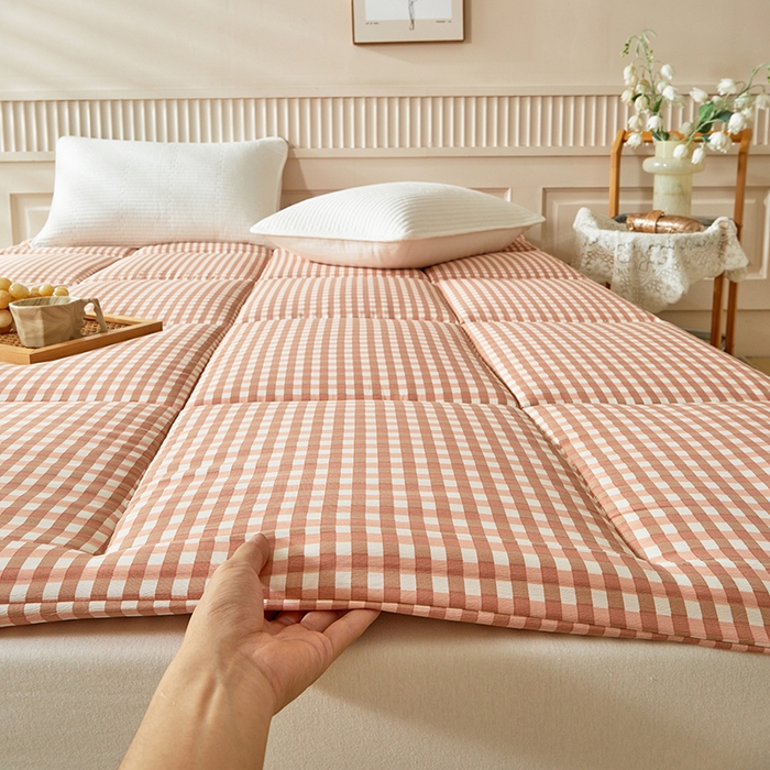 91家纺网 家纺一手货源 找家纺 梵希良品家纺 2025新款大豆纤维床垫A类水洗棉学生宿舍单人加厚床垫褥家用榻榻米软垫子