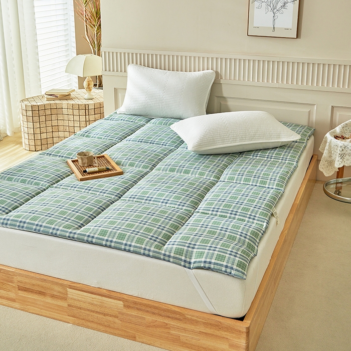 91家纺网 家纺一手货源 找家纺 梵希良品家纺 2025新款大豆纤维床垫A类水洗棉学生宿舍单人加厚床垫褥家用榻榻米软垫子