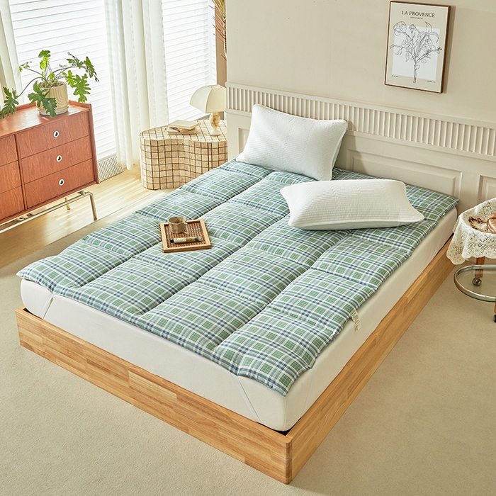 91家纺网 家纺一手货源 找家纺 梵希良品家纺 2025新款大豆纤维床垫A类水洗棉学生宿舍单人加厚床垫褥家用榻榻米软垫子