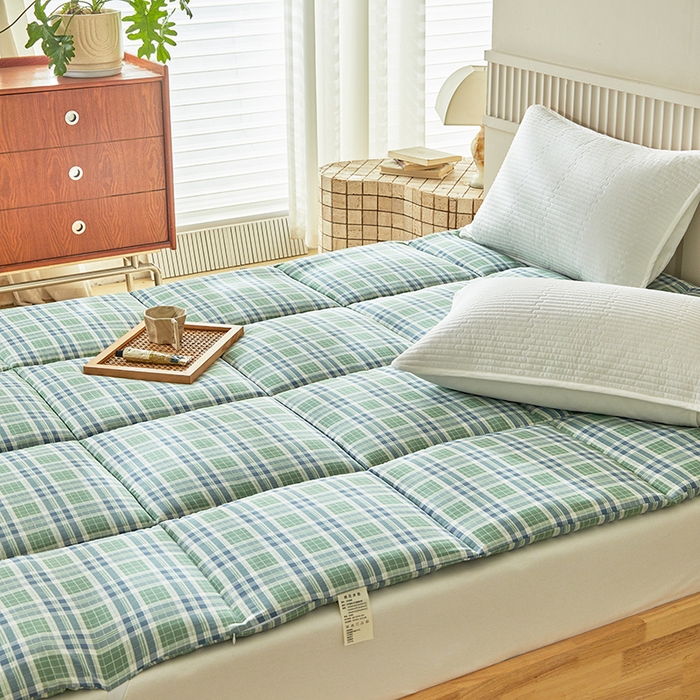 91家纺网 家纺一手货源 找家纺 梵希良品家纺 2025新款大豆纤维床垫A类水洗棉学生宿舍单人加厚床垫褥家用榻榻米软垫子