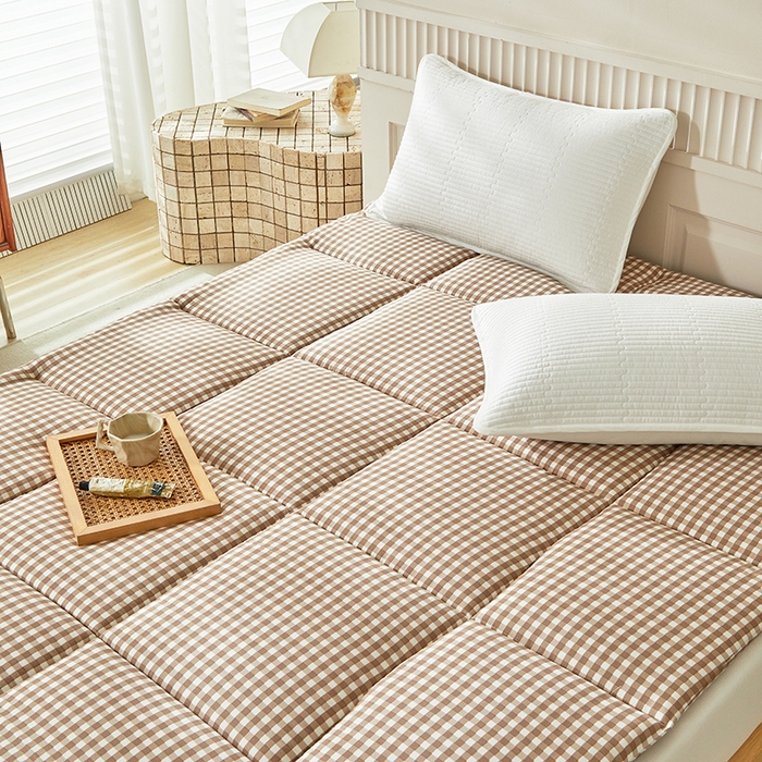 91家纺网 家纺一手货源 找家纺 梵希良品家纺 2025新款大豆纤维床垫A类水洗棉学生宿舍单人加厚床垫褥家用榻榻米软垫子