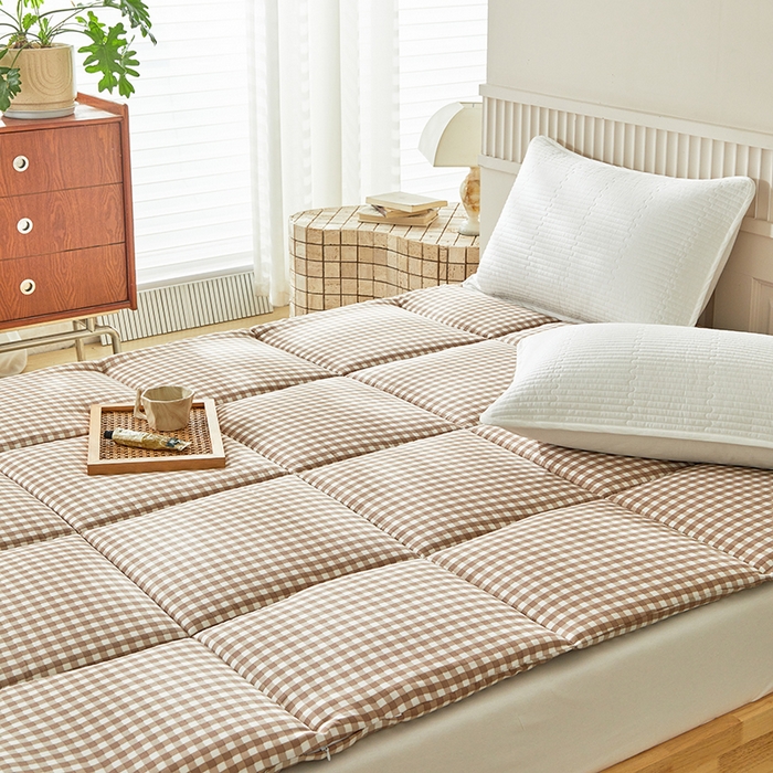 91家纺网 家纺一手货源 找家纺 梵希良品家纺 2025新款大豆纤维床垫A类水洗棉学生宿舍单人加厚床垫褥家用榻榻米软垫子