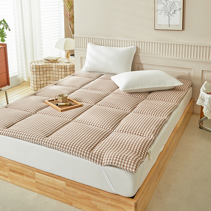 91家纺网 家纺一手货源 找家纺 梵希良品家纺 2025新款大豆纤维床垫A类水洗棉学生宿舍单人加厚床垫褥家用榻榻米软垫子