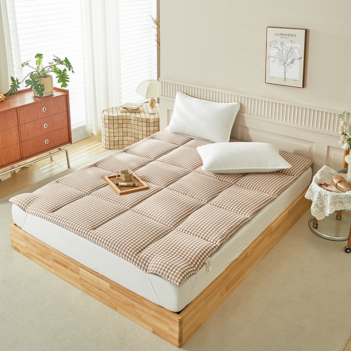 91家纺网 家纺一手货源 找家纺 梵希良品家纺 2025新款大豆纤维床垫A类水洗棉学生宿舍单人加厚床垫褥家用榻榻米软垫子