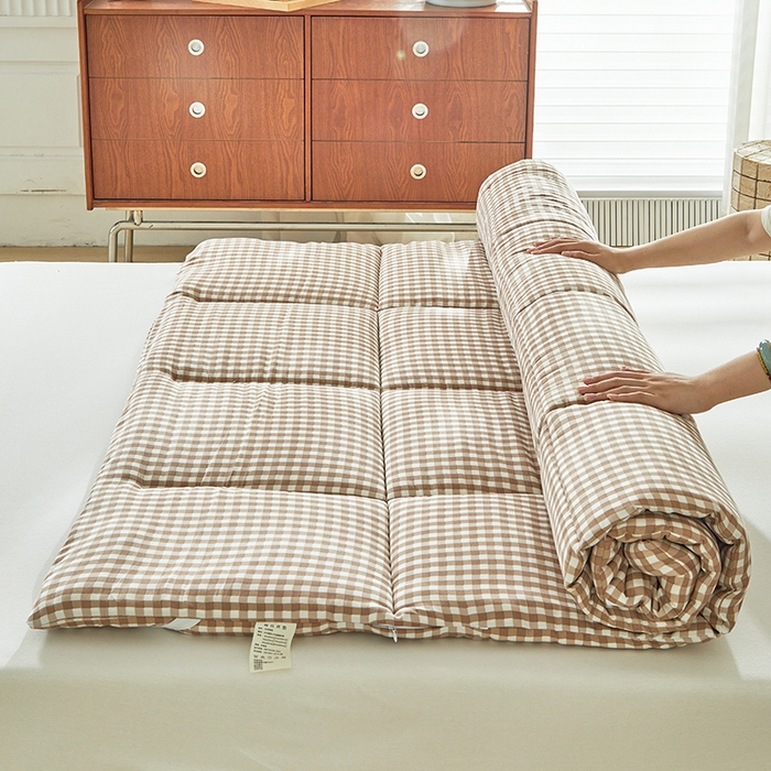 梵希良品家纺 2025新款大豆纤维床垫A类水洗棉学生宿舍单人加厚床垫褥家用榻榻米软垫子