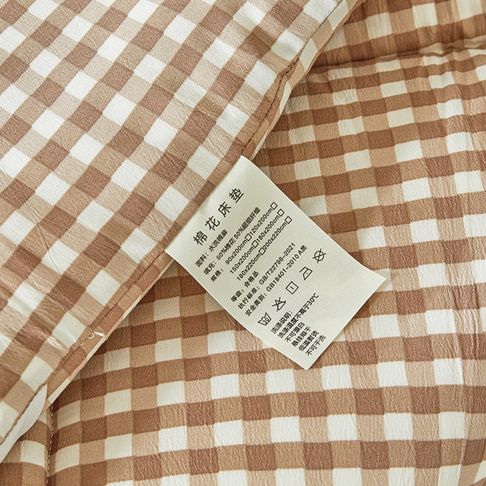 91家纺网 家纺一手货源 找家纺 梵希良品家纺 2025新款大豆纤维床垫A类水洗棉学生宿舍单人加厚床垫褥家用榻榻米软垫子