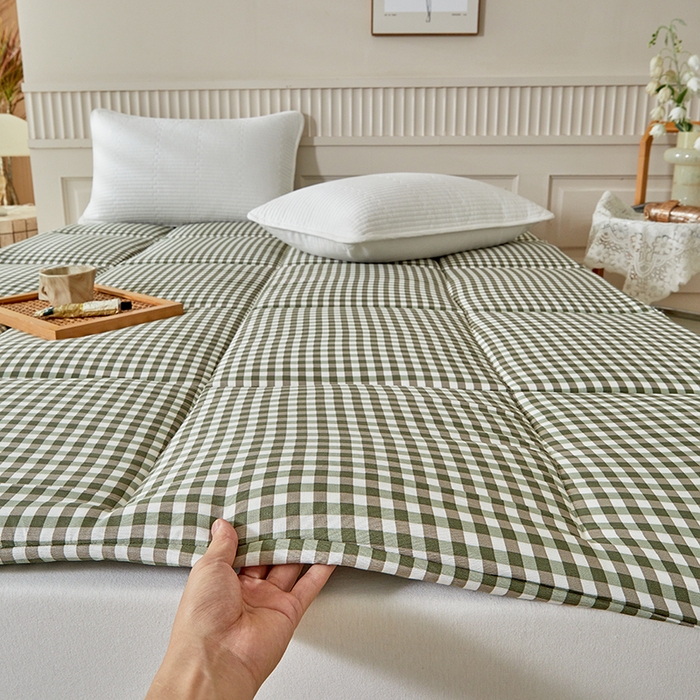 91家纺网 家纺一手货源 找家纺 梵希良品家纺 2025新款大豆纤维床垫A类水洗棉学生宿舍单人加厚床垫褥家用榻榻米软垫子