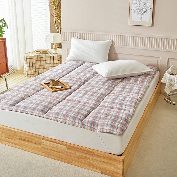 91家纺网 家纺一手货源 找家纺 梵希良品家纺 2025新款大豆纤维床垫A类水洗棉学生宿舍单人加厚床垫褥家用榻榻米软垫子