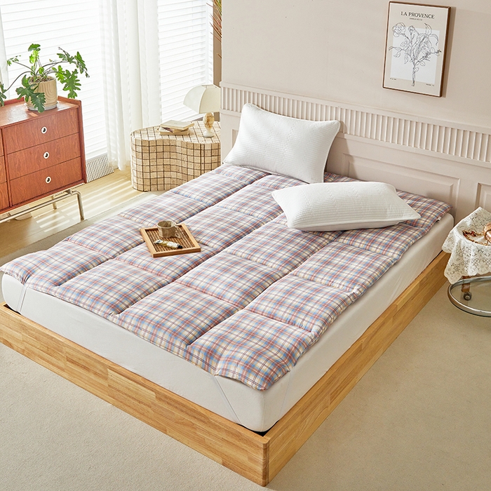 91家纺网 家纺一手货源 找家纺 梵希良品家纺 2025新款大豆纤维床垫A类水洗棉学生宿舍单人加厚床垫褥家用榻榻米软垫子