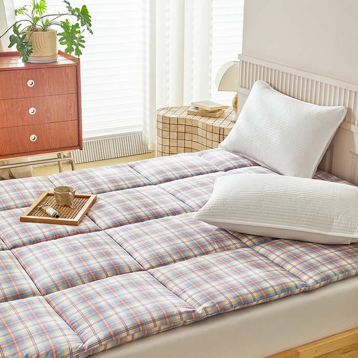 91家纺网 家纺一手货源 找家纺 梵希良品家纺 2025新款大豆纤维床垫A类水洗棉学生宿舍单人加厚床垫褥家用榻榻米软垫子