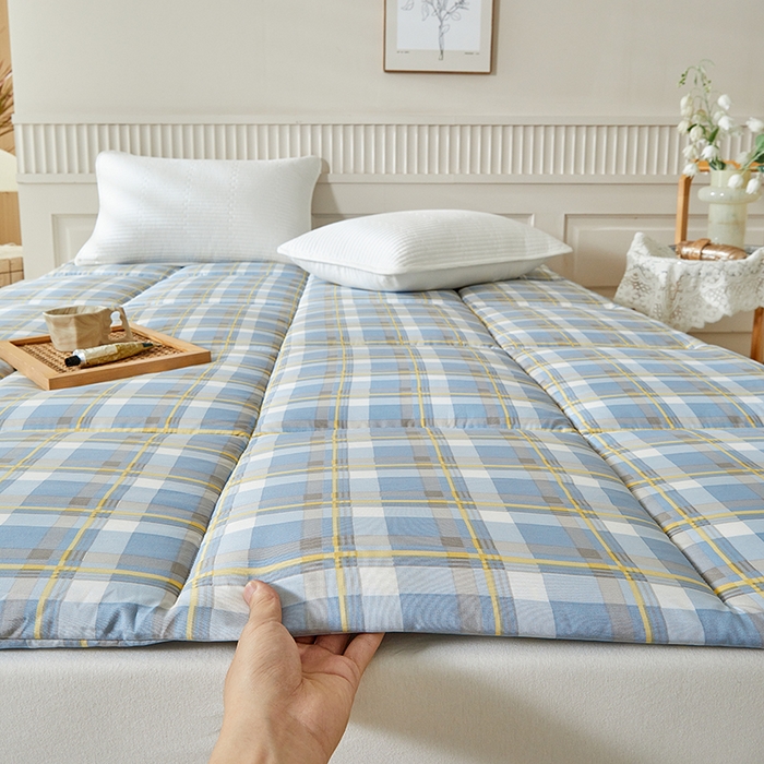 91家纺网 家纺一手货源 找家纺 梵希良品家纺 2025新款大豆纤维床垫A类水洗棉学生宿舍单人加厚床垫褥家用榻榻米软垫子